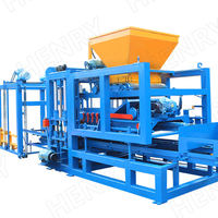 Ligne de production de briques en cendres volantes entièrement automatique Qt6-15, machine à blocs creux
