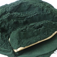 Polvo de espirulina de algas chinas orgánicas naturales puras, agentes saborizantes de grado alimenticio, polvo de extracto
