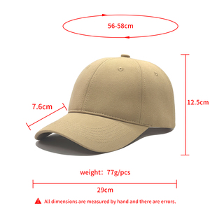 Outdoor Cotton Baseball Cap Custom Printed Soft Top Adjustable Dad Hat For Travel Team Building Events - Product Image 2