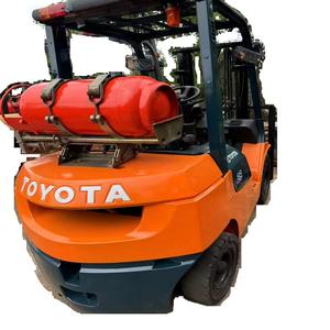 Japan Originele Toyota Gebruikt <span class=keywords><strong>2.5T</strong></span> Vloeibaar Petroleum Gas Vorkheftruck Export Van Hoge Kwaliteit Kleine Bron Fabrikant Jamaica - Product Image 1