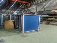 Aidea - Intercambiador de Calor Industrial de Tubos Aletados para Sistemas HVAC, Núcleo PLC de Cobre/Aluminio/Acero Inoxidable, Alta Transferencia de Calor