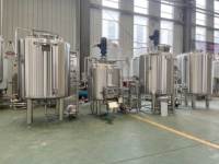 Système de brassage de kombucha 500L, cuve de fermentation en acier inoxydable, équipement commercial pour boissons probiotiques, 220V/380V