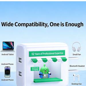 Chargeur mural double USB-A UGREEN 17W avec charge rapide 3.4A pour smartphones, tablettes et écouteurs - Product Image 5