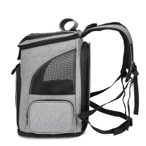BSCI Factory Direct Manufacturer Expandeble Portable Pet <b>Carrier</b> <b>Backpack</b> Oxford Mesh Mochila <b>Cat</b> and Dog <b>Backpack</b> for Weekend - Product Image 4