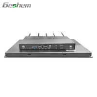 Geshem 17 Inch High Performance J1900 I3 I5 I7 All in One Industrial Panel PC Tanpa Kipas Komputer Terintegrasi Mendukung Win10/Linux