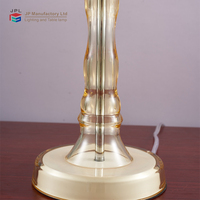 Lampe de table de chevet de style européen classique pour chambre d'hôtel, lumière décorative