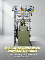 Machine à tricoter et à coudre les chaussettes entièrement automatique, haute vitesse et informatisée, pour tous types de chaussettes