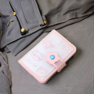 Mini foto in PVC coreano raccoglitore di carte d'identità 20 tasche <span class=keywords><strong>Album</strong></span> carino per la collezione di Fan Club Kpop regali taccuini rilegati a fogli mobili - Product Image 3