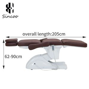 Manufacturer Luxury Fashion PU Leather Electric Facial Chair Beauty Bed with 3 Motors Eyelash Extension Salon Tattoo Bed - Product Image 6