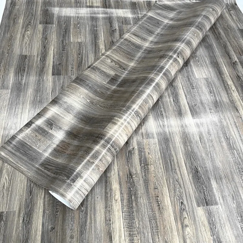 Großhandel Marmor Holzmaserung Rolle Vinyl-Bodenbelag PVC Vinyl Linoleum Kunststoff-Bodenbelag Linoleum-Bodenrollen aus China
