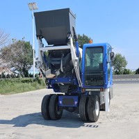 Bétonnière autochargeante Pro Series 3,5 m³ avec transmission hydrostatique, camion malaxeur mobile