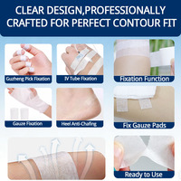 Bande adhésive médicale non tissée, respirante, sans latex, personnalisable, imperméable, pour fixation de cathéter et gaze, pour premiers secours