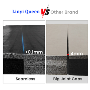 Tapis de gymnastique Linyiqueen, tapis de gymnastique enroulable, tapis d'entraînement pour le tumbling, le Jiu Jitsu, grande surface de couverture, pour la maison, 33-40 kg/m³, QUEEN-261, sac tissé - Product Image 5