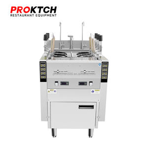 Cuiseur à pâtes et bouilloire à nouilles commercial CE à levage automatique, 6 paniers, en acier inoxydable, haute puissance, avec panneau <span class=keywords><strong>de</strong></span> commande intelligent et indépendant - Product Image 2