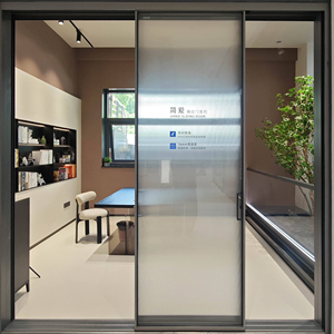 Deioux <b>Sliding</b> Door for Balcony Thermal Break Aluminum Tempered Glass Horizontal Hurricane Proof <b>Sliding</b> Door - Product Image 4