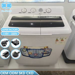 <span class=keywords><strong>Lave</strong></span>-<span class=keywords><strong>linge</strong></span> semi-automatique à double cuve OEM 8,5 kg, petit format, pour la maison et les usages domestiques, fabrication en usine - Product Image 1