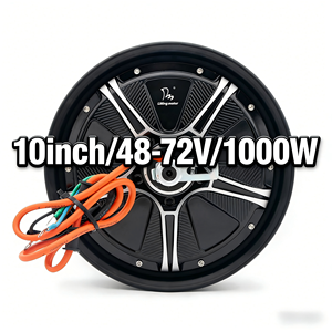 <span class=keywords><strong>Moteur</strong></span> de <span class=keywords><strong>roue</strong></span> arrière sans balais 48V 1000W 10 pouces pour trottinette électrique, étanche IP67, usine OEM - Product Image 1