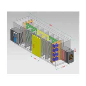 Secador de baja temperatura completamente automático, sala de secado de aire caliente, fuente de aire, bomba de calor, equipo de secado para granos de café - Product Image 4