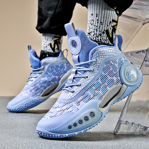 Chaussures de <span class=keywords><strong>basket</strong></span>-ball à la mode de haute qualité Zapatos De Baloncesto baskets antidérapantes couple chaussures de <span class=keywords><strong>basket</strong></span>-ball respirantes pour hommes - Product Image 5
