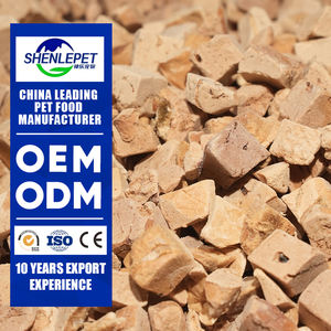 Pets Melhorado com Taurina Lisina Suporta Saúde dos Olhos do Coração Premium Pet Pato Fígado Grânulos Pet Alimentos liofilizados - Product Image 1