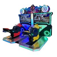 Machine de jeu de course de simulation Machine de jeu de conduite de moto Simulateur Machine de jeu de course de moto