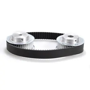 HTD5M 40 tooth 5M BF type aluminum alloy synchronous timing pulley with 15mm wide belt