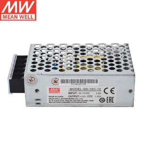 SD-15C-12 Meanwell Power Supply Single Output 36~72V 15W <strong>Converter</strong> 36V <strong>DC</strong> to 12V <strong>DC</strong> <strong>Converter</strong> - Product Image 1