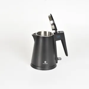 水壶电动家电r高品质不锈钢电热水壶，用于咖啡和茶现代酒店水壶托盘