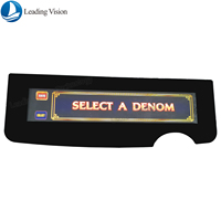HET Ideck Nouveau panneau tactile capacitif LCD avec interfaces HD/DVI/Série/USB pour clavier d'affichage noir de jeu
