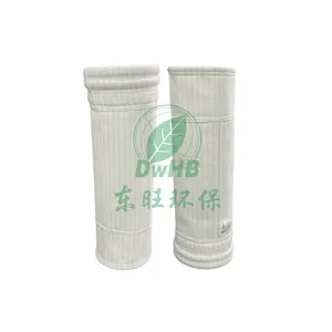 Filtro de bolsa de manga de filtro de eliminación de polvo de poliéster antiestático para colector de polvo de molino de harina