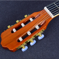 Chinese Stringed Instrument Manufacturer Custom OEM Brand 4/4 Size 6 Nylon String Beginner Classical Electric Guitar
