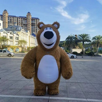 Costume de mascotte gonflable de gorille géant de haute qualité pour cosplay, King Kong, 2m, 2.6m, 3m, costume de gorille gonflable pas cher