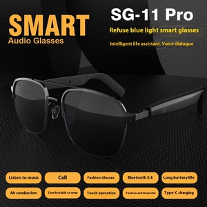 Gafas inteligentes multifunción BT con auriculares para música y llamadas telefónicas, gafas portátiles inteligentes, novedad de 2017 - Product Image 6