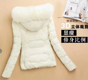 Nuovo <span class=keywords><strong>Cappotto</strong></span> Invernale da Donna Giacca Imbottita con Cappuccio Capispalla Casual Caldi Parka da Ragazza con Collo di <span class=keywords><strong>Pelliccia</strong></span> - Product Image 3