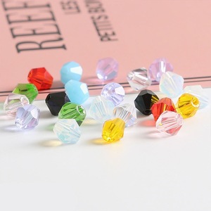 Perles de cristal en forme de losange de 4 mm, perles en vrac pour la fabrication de bijoux DIY, bracelets et accessoires - Product Image 4
