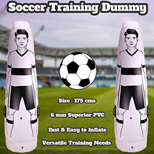 Maniquí <span class=keywords><strong>de</strong></span> Fútbol Plegable <span class=keywords><strong>de</strong></span> PVC, Inflable, para Entrenamiento <span class=keywords><strong>de</strong></span> Porteros y Defensores, <span class=keywords><strong>Escudo</strong></span> Protector - Product Image 3
