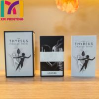 Impression de cartes de tarot personnalisées OEM/ODM en feuille métallisée, jeu de divination à collectionner, boîte de cartes imprimée sur mesure, échantillonnage rapide