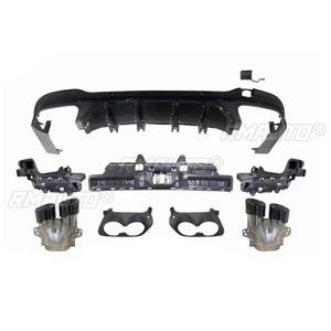 Difusor de Parachoques Trasero para Coche, Alerón, Divisor, Modificación de Salida de Escape Trasera para Mercedes Benz GLC X253 2016+, Accesorio para Coche - Product Image 4