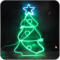 Arbre de Noël en métal coloré au design personnalisé, éclairage LED, IP65, télécommande, intensité réglable, durée de vie de 50 000 heures, mariage