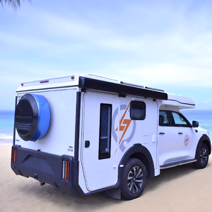 Soleflex Nieuwe Aankomst F16 Volledige Cassette 270 Graden Luifel Voor Suv Truck Met Steunpoot Aan De Binnenkant - Product Image 6