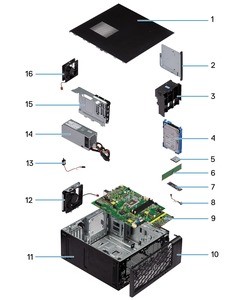 Station de travail ODM <span class=keywords><strong>Precision</strong></span> T3680 <span class=keywords><strong>T3650</strong></span> T3660 avec processeurs Intel de 14e génération I7/I9, <span class=keywords><strong>Dell</strong></span> <span class=keywords><strong>Precision</strong></span> 3680 - Product Image 5