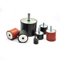 Support anti-vibration de vis de bloc silencieux en caoutchouc de type mâle d'usine