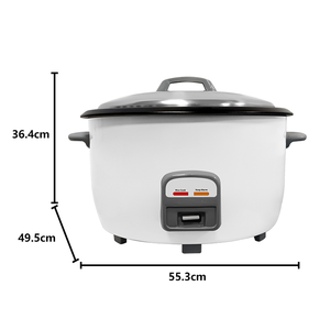 หม้อหุงข้าวแบบไม่ติดกระทะ ขนาดใหญ่ 4.2 ลิตร 110 โวลต์ สำหรับร้านอาหาร หม้อหุงข้าวทรงกระบอก ความจุเยอะ หุงข้าวได้ดีเยี่ยม - Product Image 4