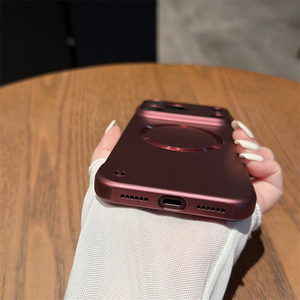 เคสแม่เหล็กบางเฉียบไร้ขอบ สำหรับ iPhone 18 Pro Max 17 Air 16 15 14 Plus ป้องกันกล้อง  ผิวด้าน กันกระแทก - Product Image 6