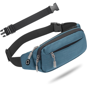 Ceinture de course élastique d'extérieur en gros, ceinture de sport légère pour la randonnée, porte-téléphone étanche multifonction, sac de ceinture - Product Image 5