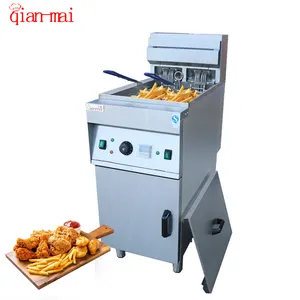 Kfc Restaurant Electric Pressure Fryer Making Frying Food Frying Machine Commercial Kitchen Stainless Steel