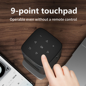 Портативный мини-проектор C1000 с поддержкой 720P, Bluetooth и коррекцией трапецеидальных искажений для спальни, дома, улицы, iPhone и Android - Product Image 5