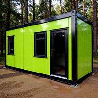 Maisons préfabriquées modulaires de bureau de haute qualité à faible coût, maison préfabriquée, maison conteneur détachable