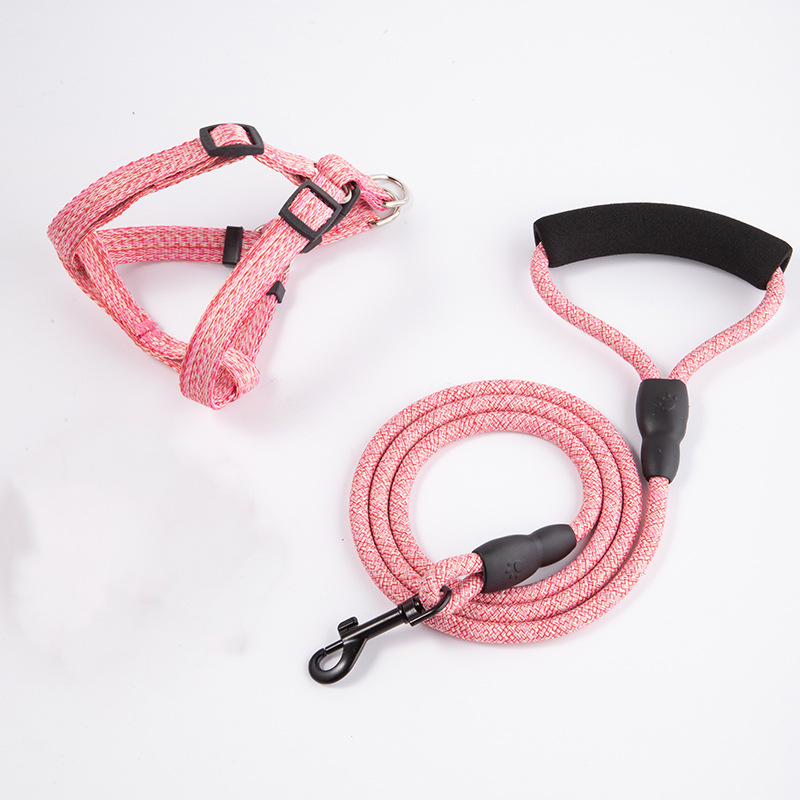 Pink two-piece set [chest and back strap]