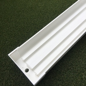ANTI UV PVC Material Drain Gutter <strong>Vertical</strong> Strawberry Gutter Growing Hydroponics <strong>System</strong> for Greenhouse - Product Image 3
